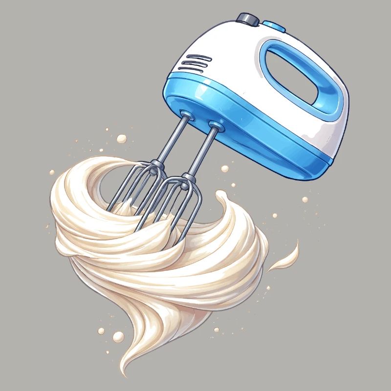 Conception de la batteuse à main à la crème fouettée