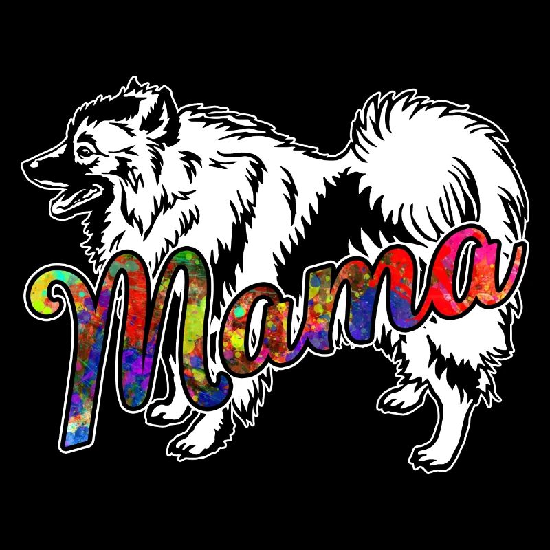 Keeshond Keeshond Mama