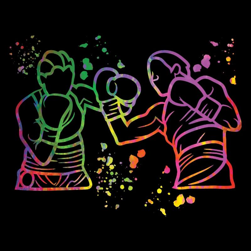 Boxing Fighter Enfants Boxer de match de boxe