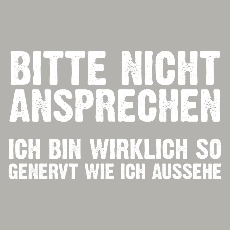 Bitte Nicht Ansprechen