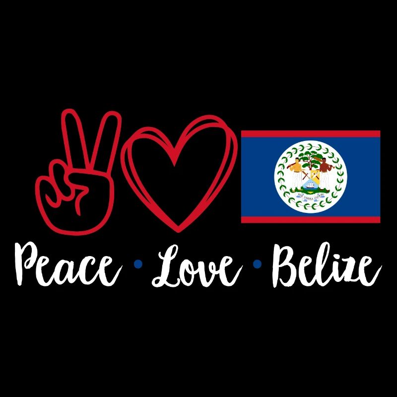 Belize Flagge Belizer