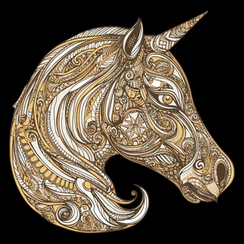 Einhorn Portrait