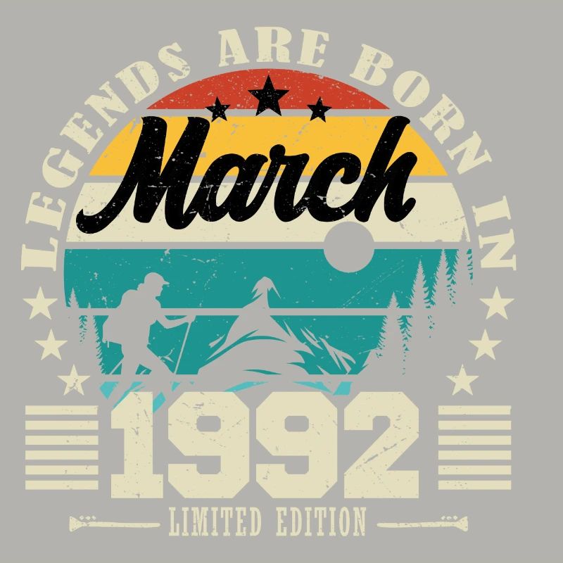 März 1982. März 1982 Geburtstagsgeschenk.