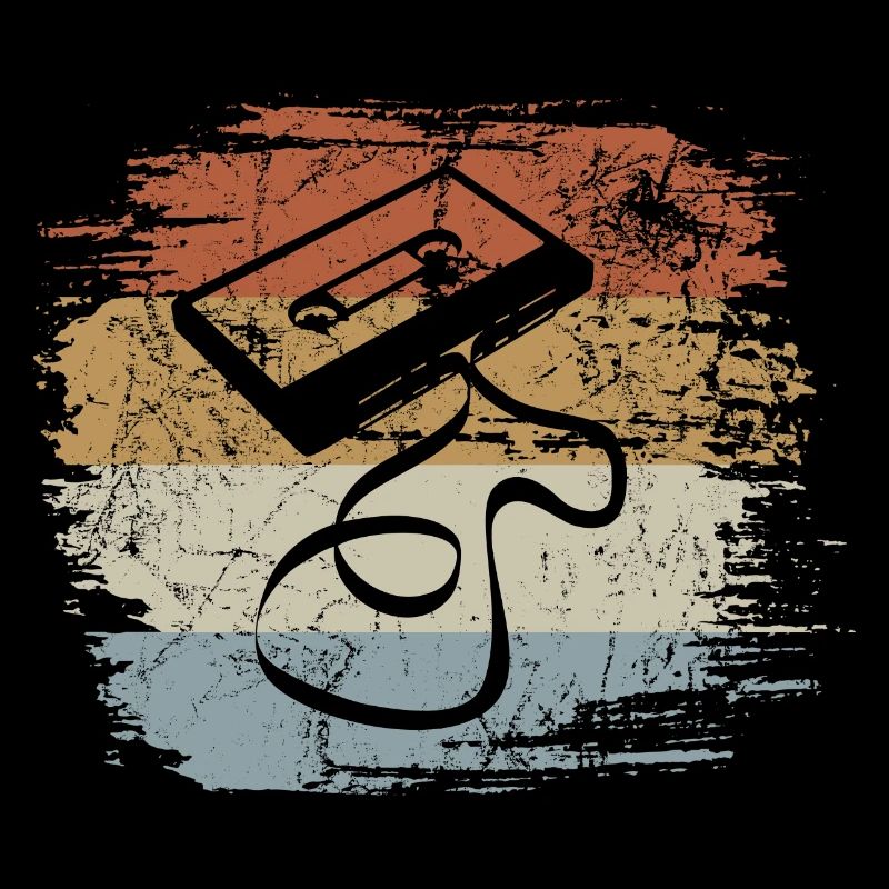 Cassette - Mixtape Audio Cassette Magnétique rétro