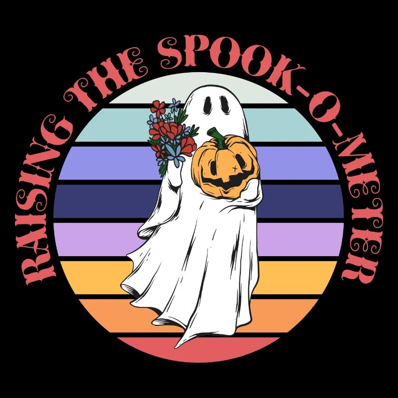 Spook-O-Meter Halloween Kostüm Spooky Ghost