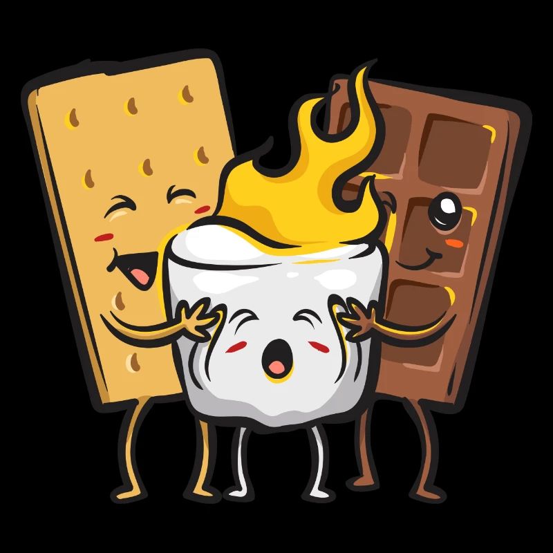 S'more Campfire Marshmallow Camping