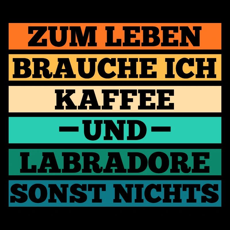 Kaffee Hund Labrador