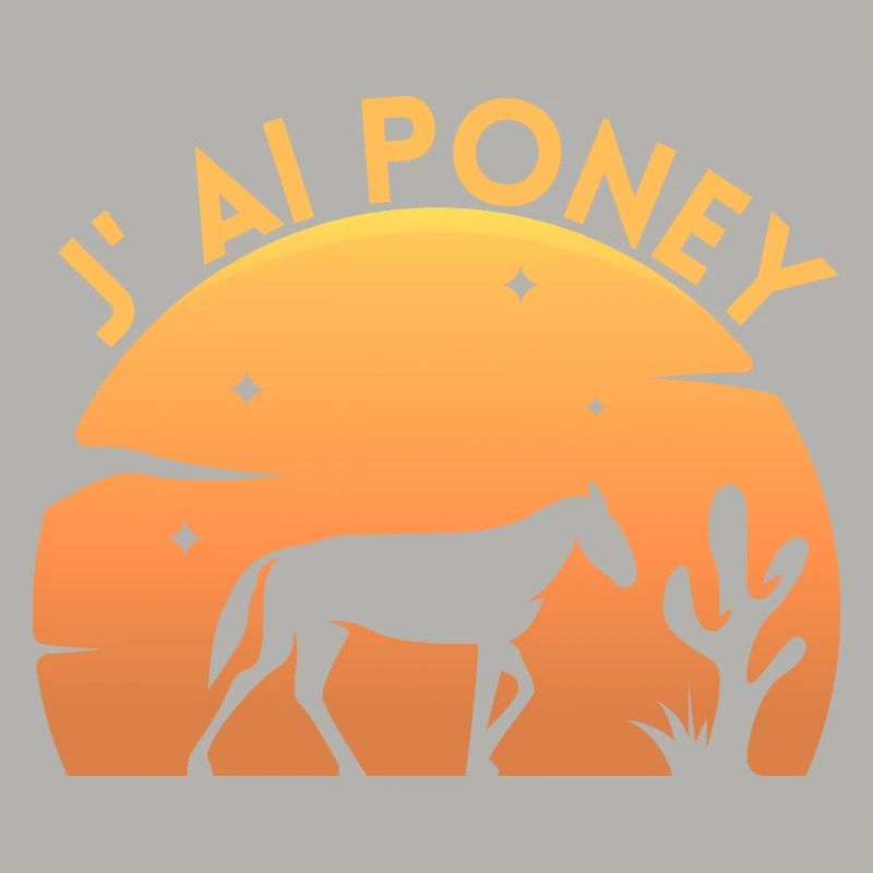 Ich habe Pony - Cavalier Geschenkidee