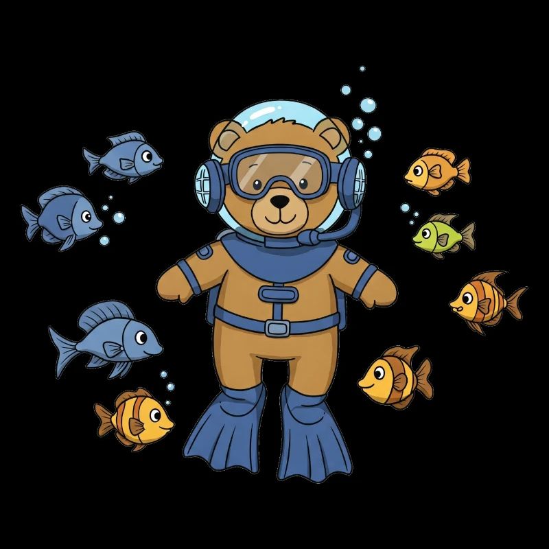 Teddy Bear Diver