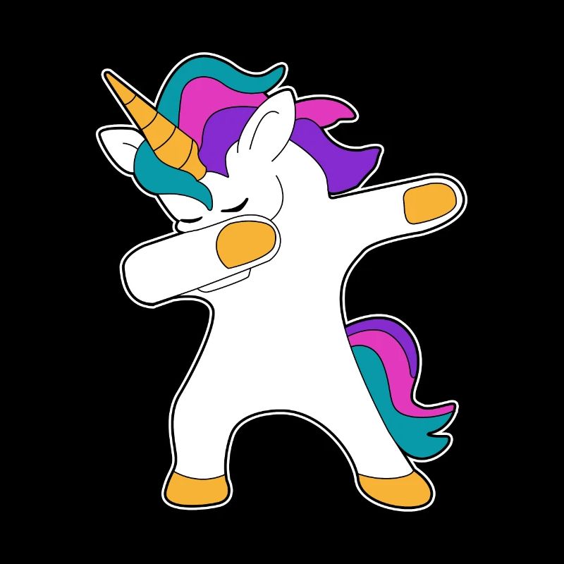 Unicorn dancing party move