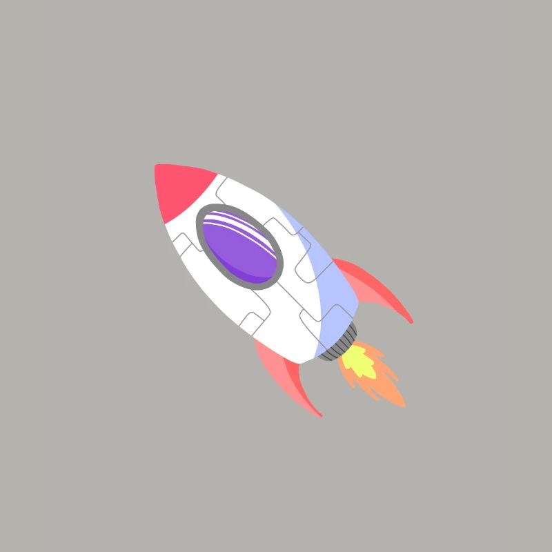 Space Rocket Pop Comic