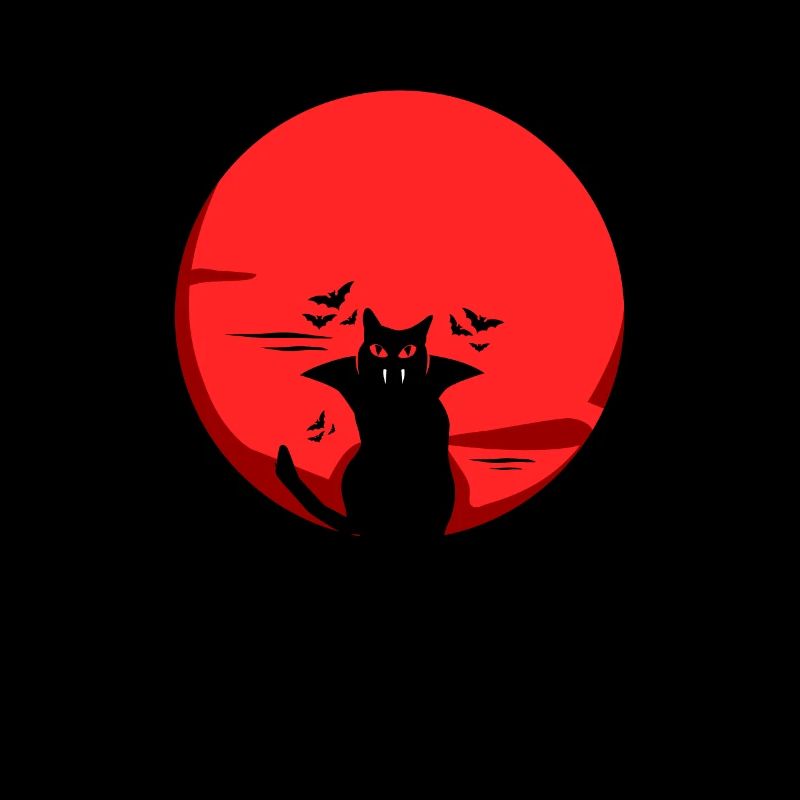 Black cat vampire