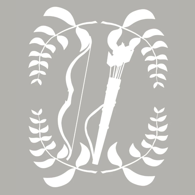 Lorbeerkranz Bogen schießen Reiterbogen