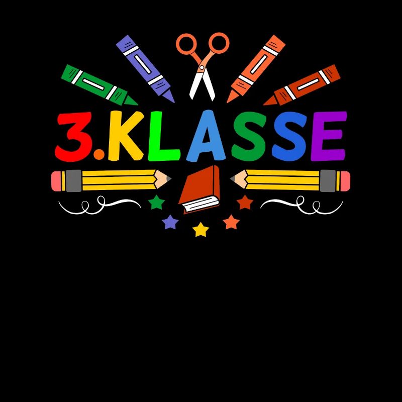 3.Klasse Geschenk Erster Schultag Schulanfang Drit