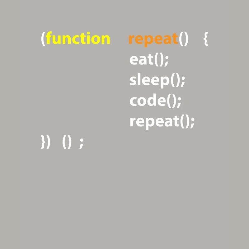 Code Eat Sleep Repeat Hacker IT Cadeau