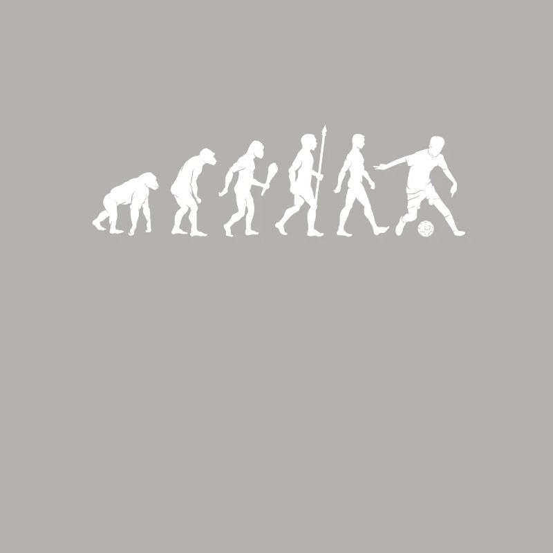 Cooles Fußball Evolution Geschenkidee