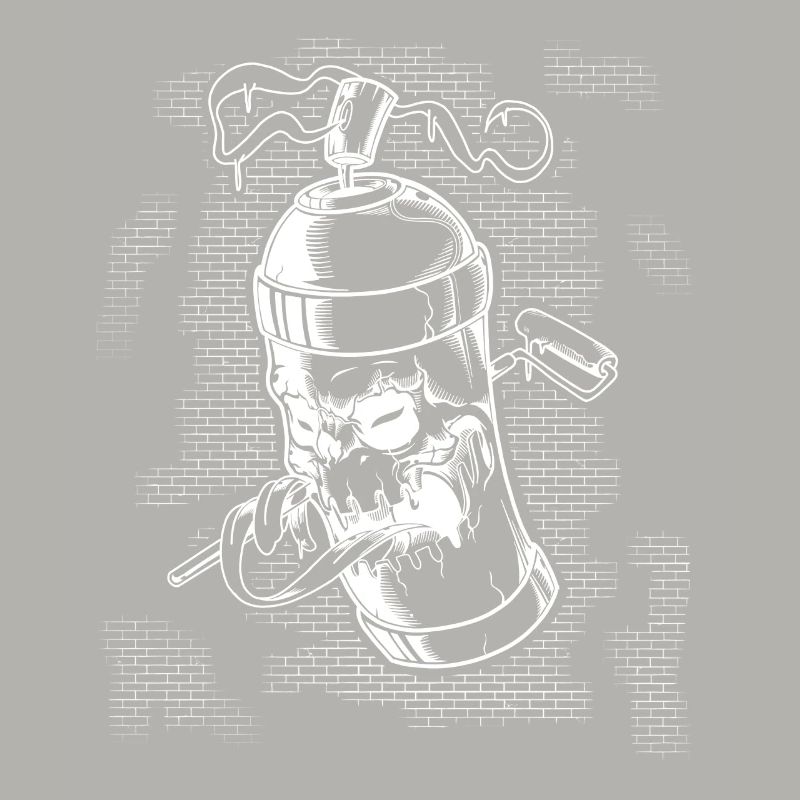 Graffiti spray can