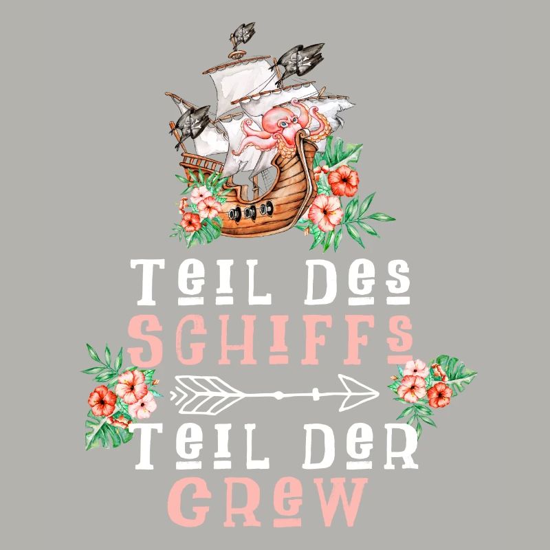 Teil des Schiffs Teil der Crew