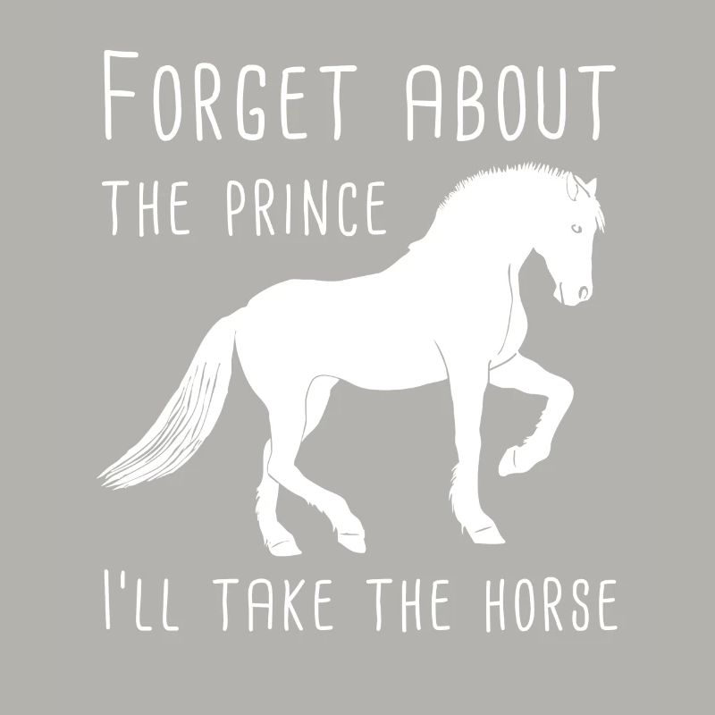 J'aime mon cadeau de cheval / conception