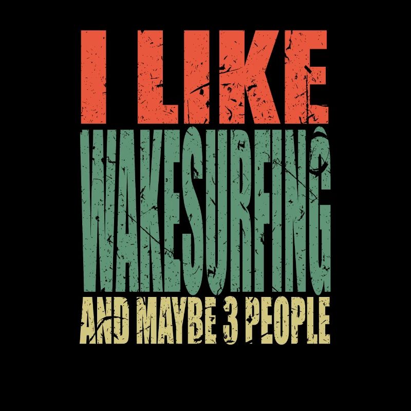 Wakesurfing saying funny