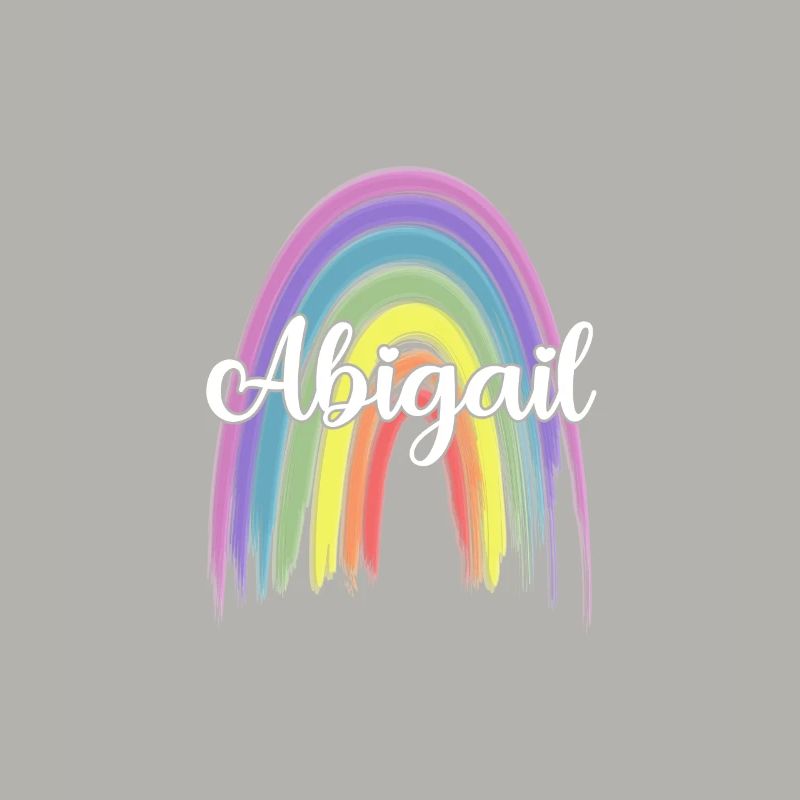 ABIGAIL Rainbow Cursive