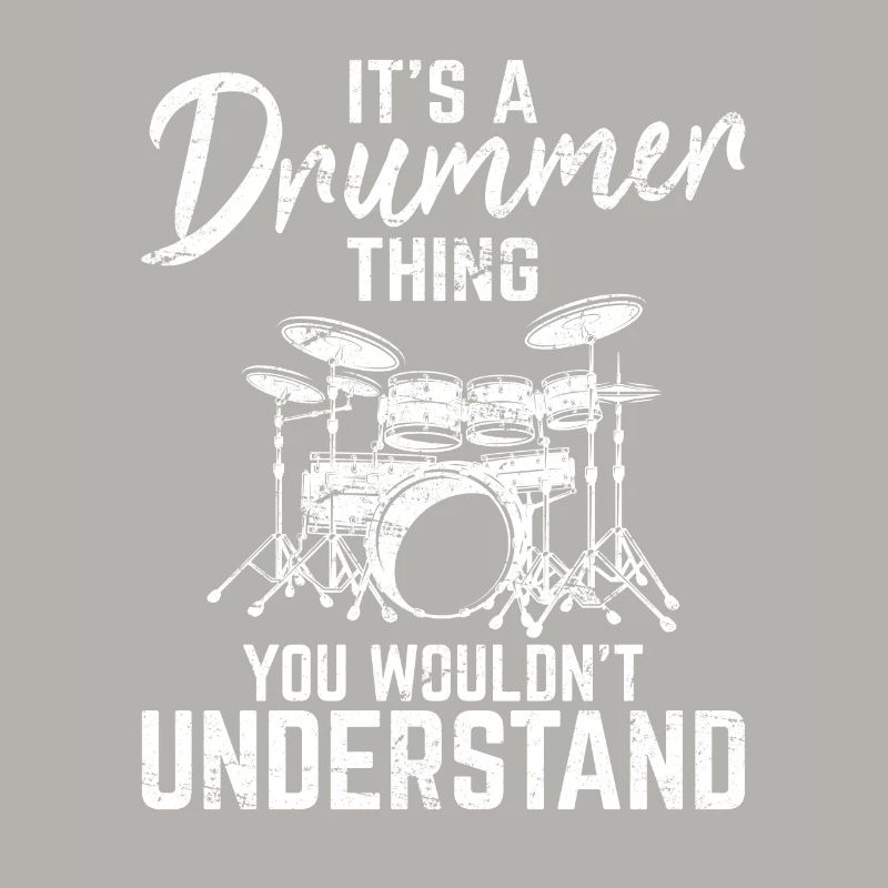 C’est un truc de batteur Drôle De batteur De percussions