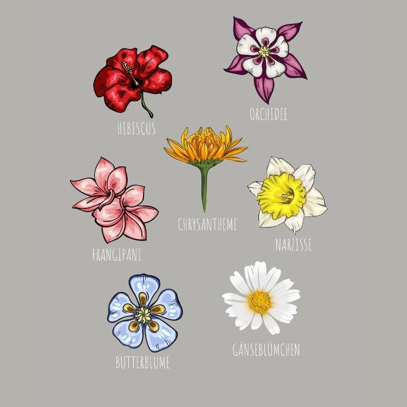Espèces de fleurs Fleurs