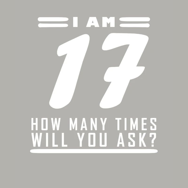 Ich bin 17 – 17. Geburtstag Geschenk