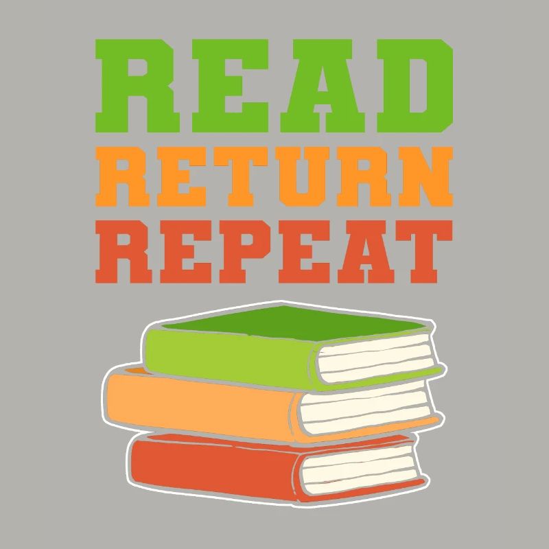 Read Return Repeat Librarian Book Lover