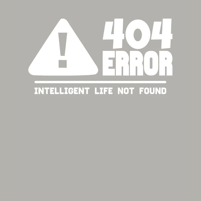Computer and programmer geek. 404 Errors