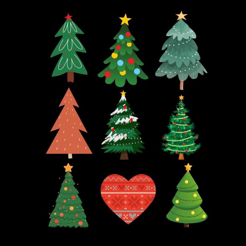 Heart Christmas tree