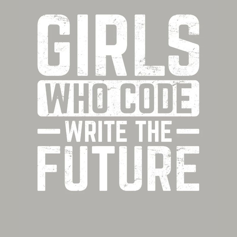 Girl Coder Write The Future Software Programmer Co