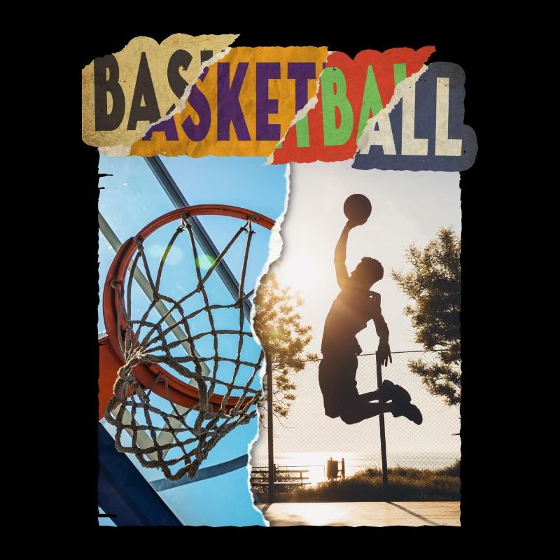 Basketteur Basketteur Dunking Sport Player