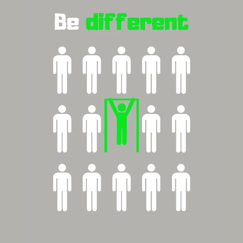 Be different, train