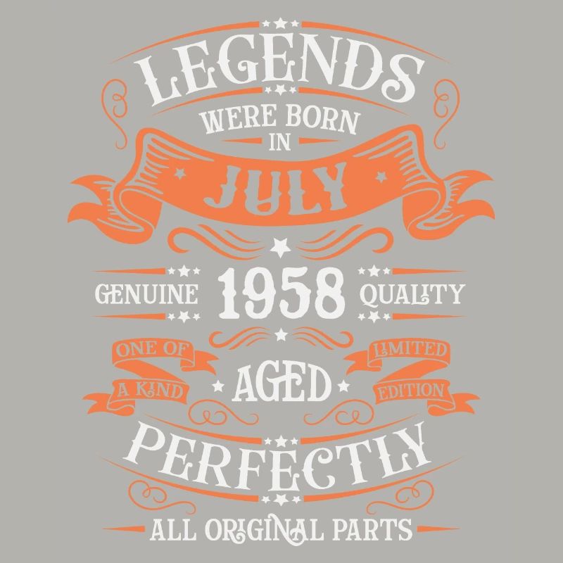 Juli 1958 Geburtstag