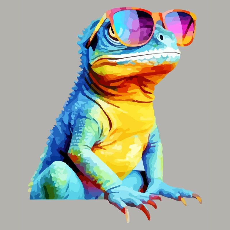 Hacko le lézard à lunettes
