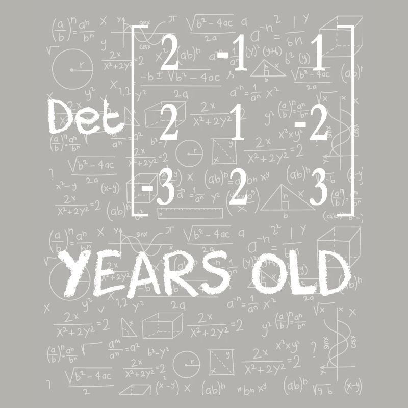 21. Geburtstag 21 Jahre Matrixdeterminante