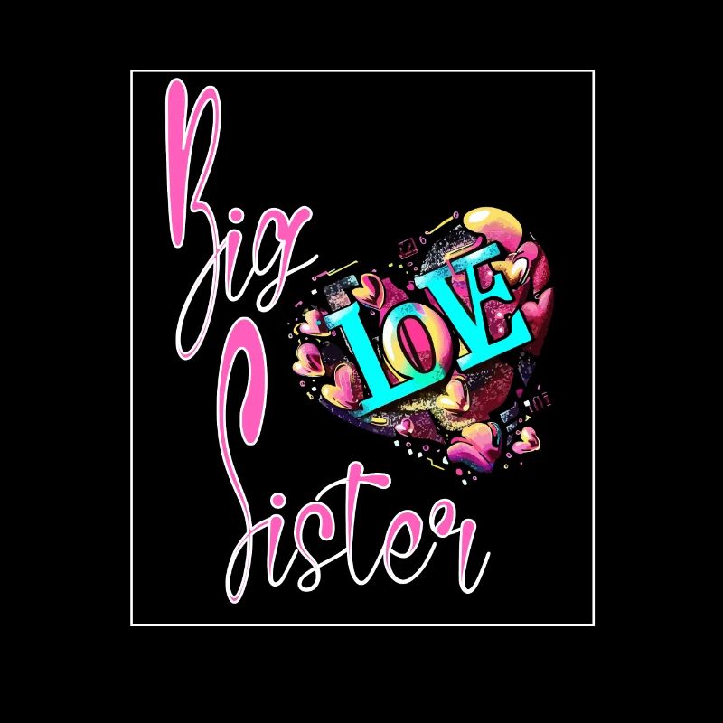 GROSSE SCHWESTER,T-SHIRT