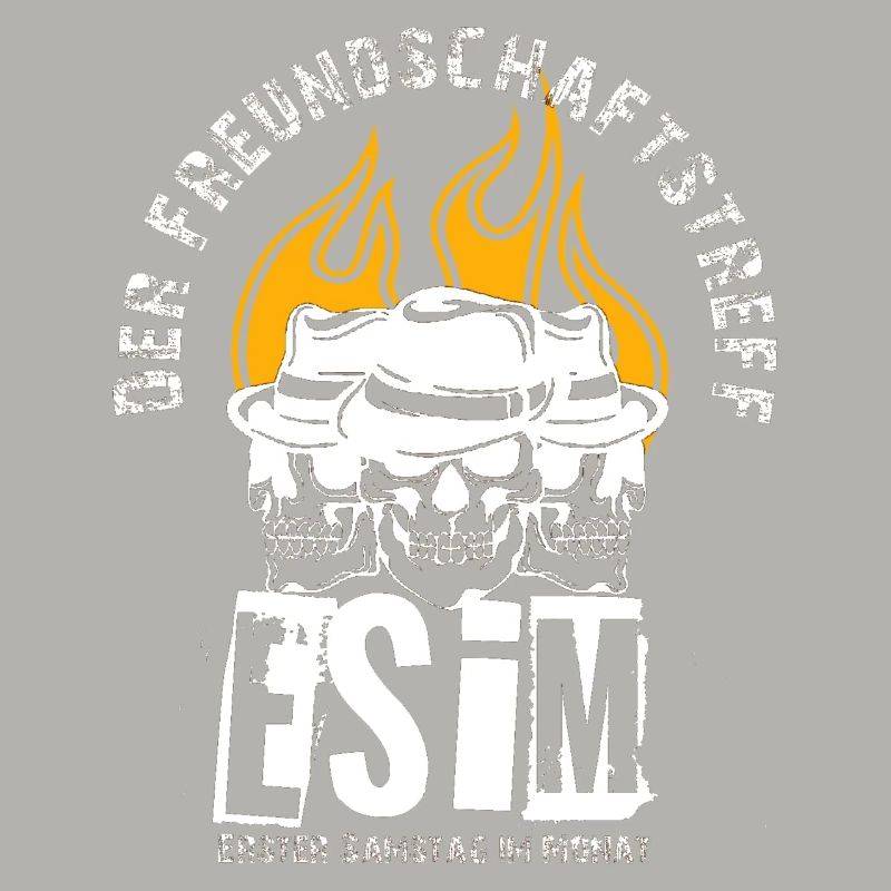 White DFT ESIM Skulls