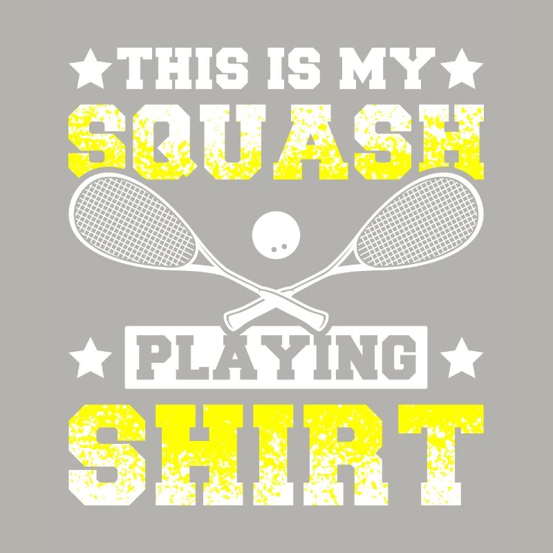 This is my squash playing