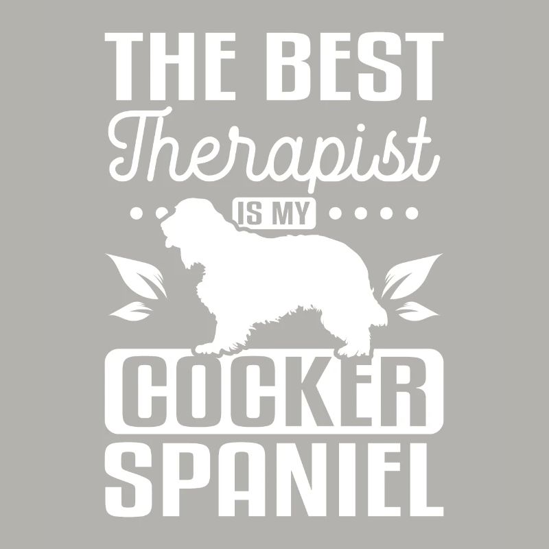 The best therapist is my cocker spaniel
