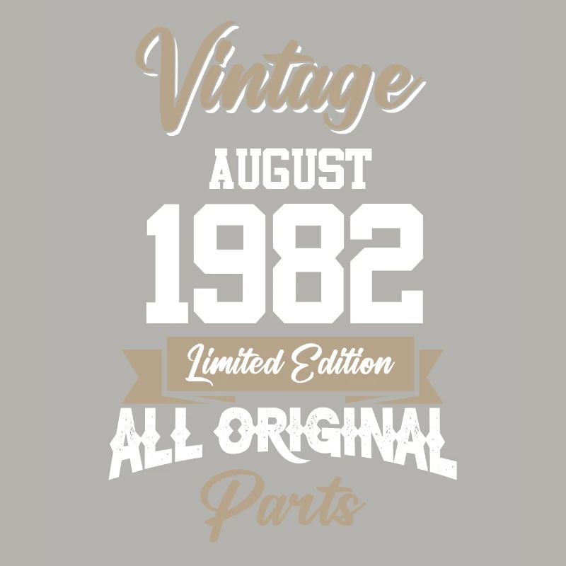August 1982 Vintage Geburtstag Geschenk