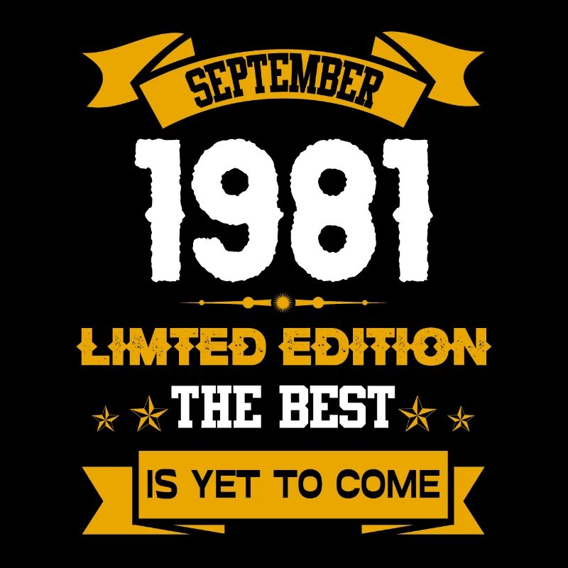 September 1981 Birthday Present