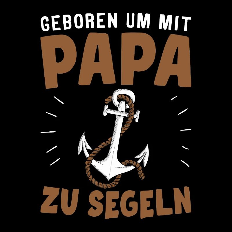 Papa Sohn Geschenk Segelboot