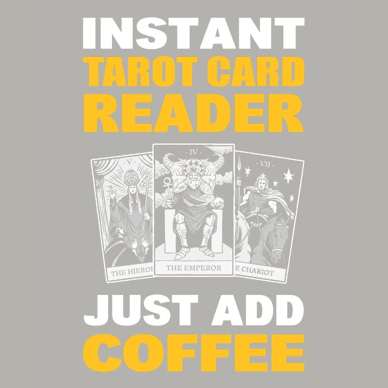 Instant Tarotkartenleser Einfach Kaffee