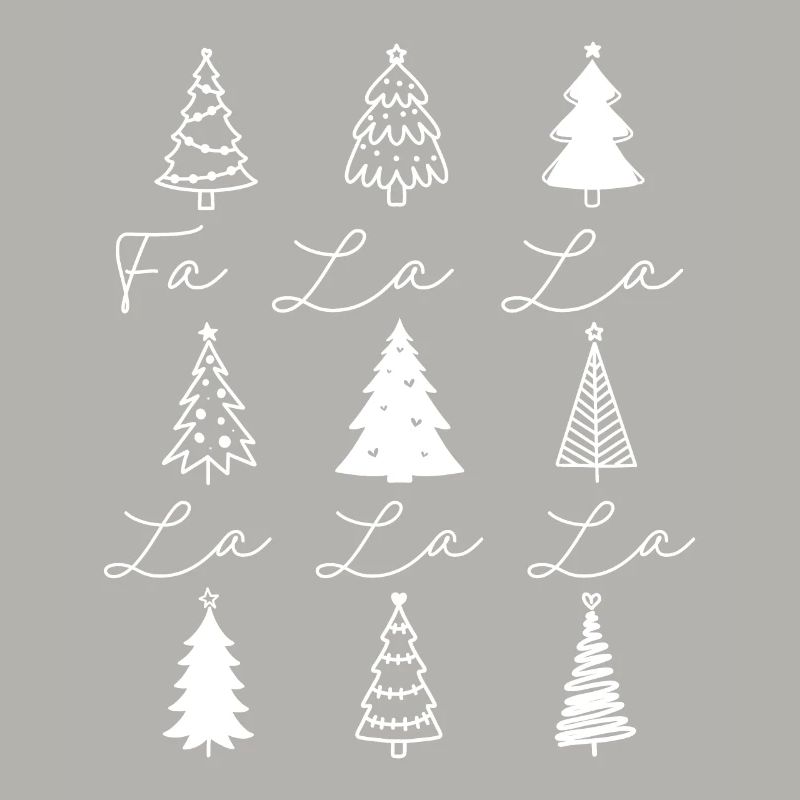 Christmas Trees Fa la la