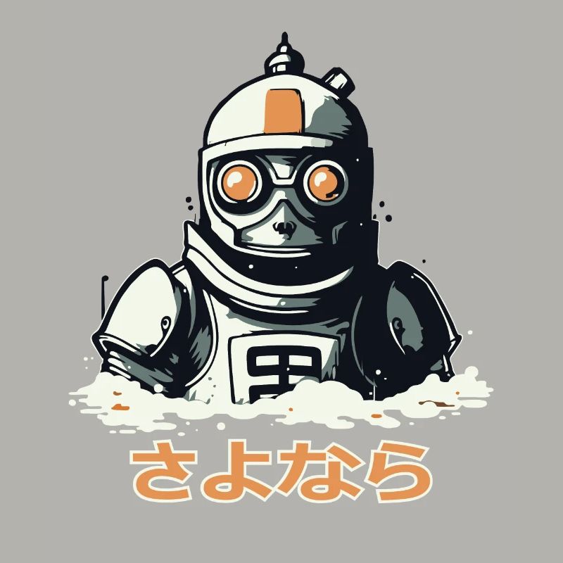 さよなら Leb wohl, ein sinkender Roboter