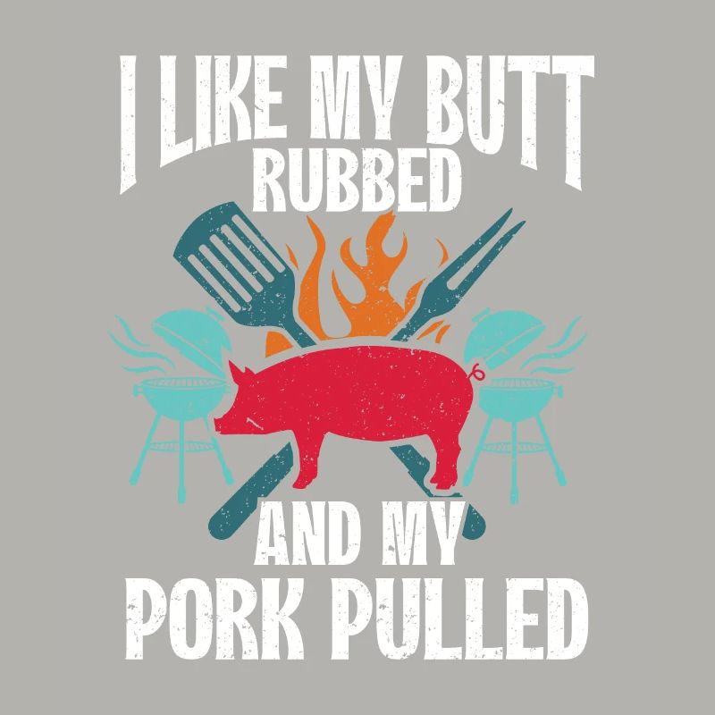 BBQ Pulled Pork Schwein Grill