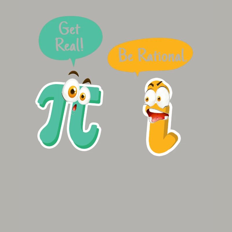 Get Real Be Rational Funny Pi Day Math Teacher