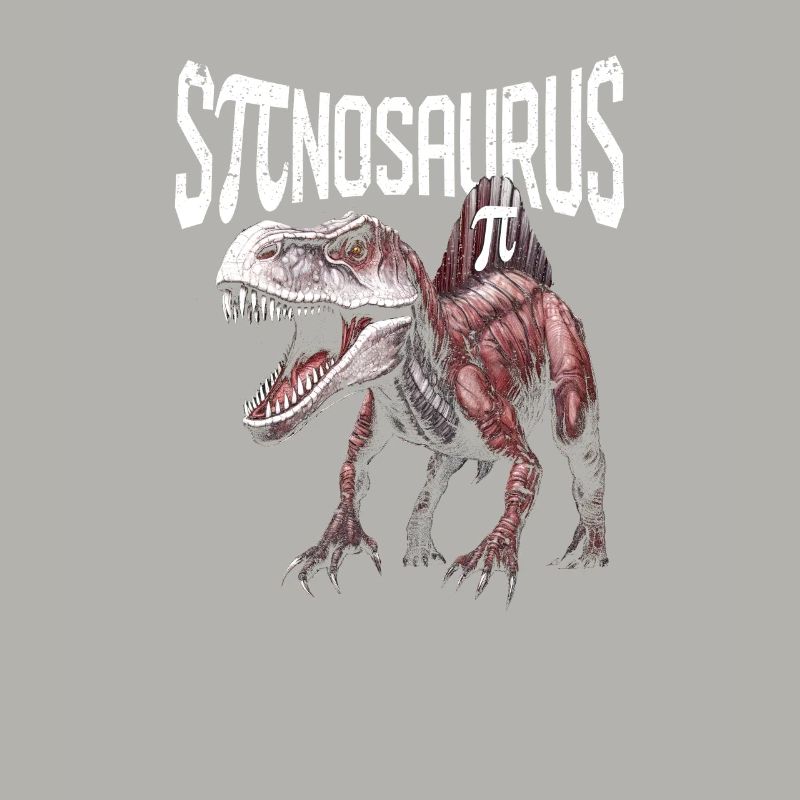 Funny Spinosaurus Pi Day Math Dinosaur